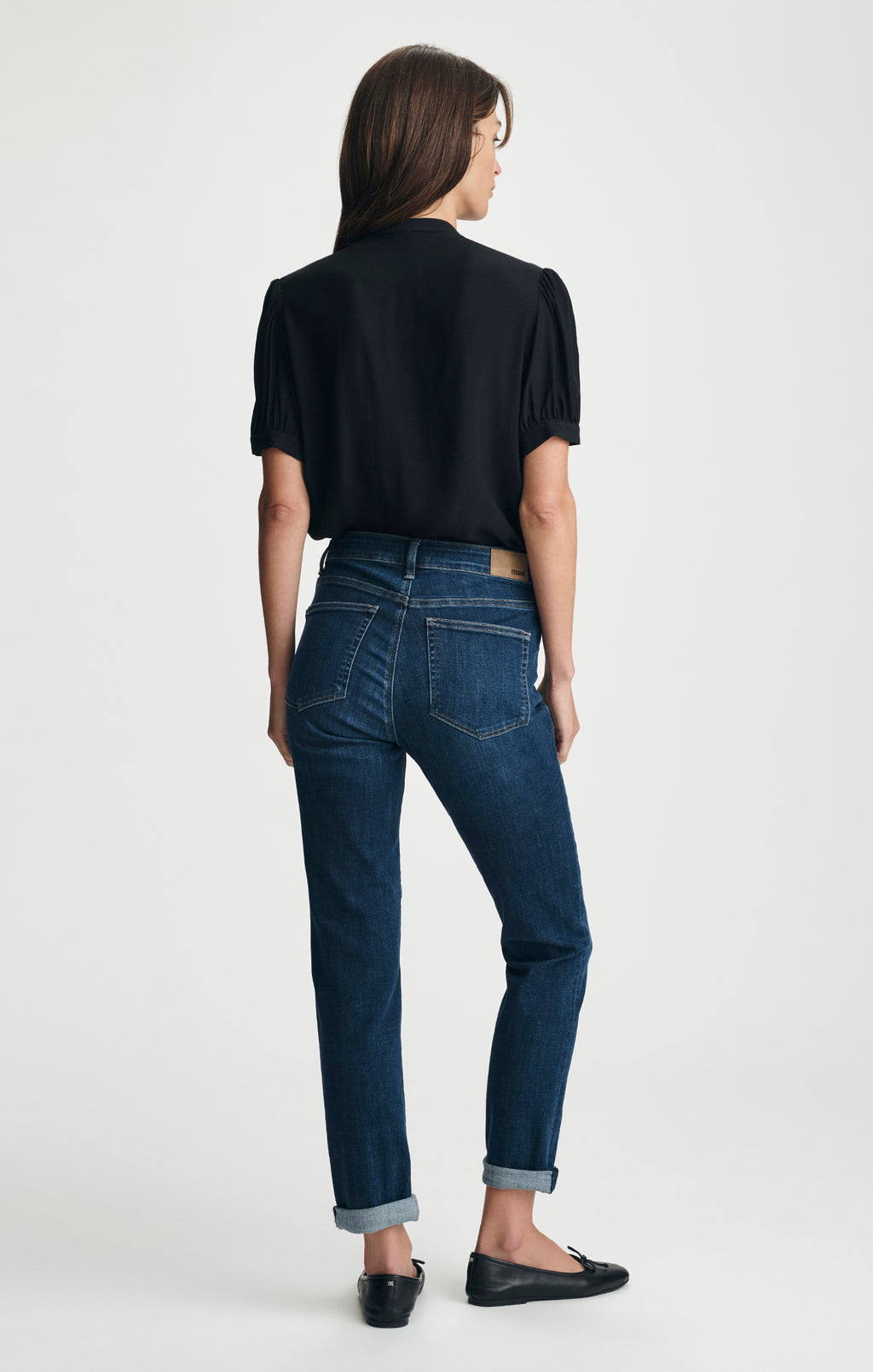 KATHLEEN SLIM BOYFRIEND IN DARK BLUE FEATHER BLUE - Mavi Jeans