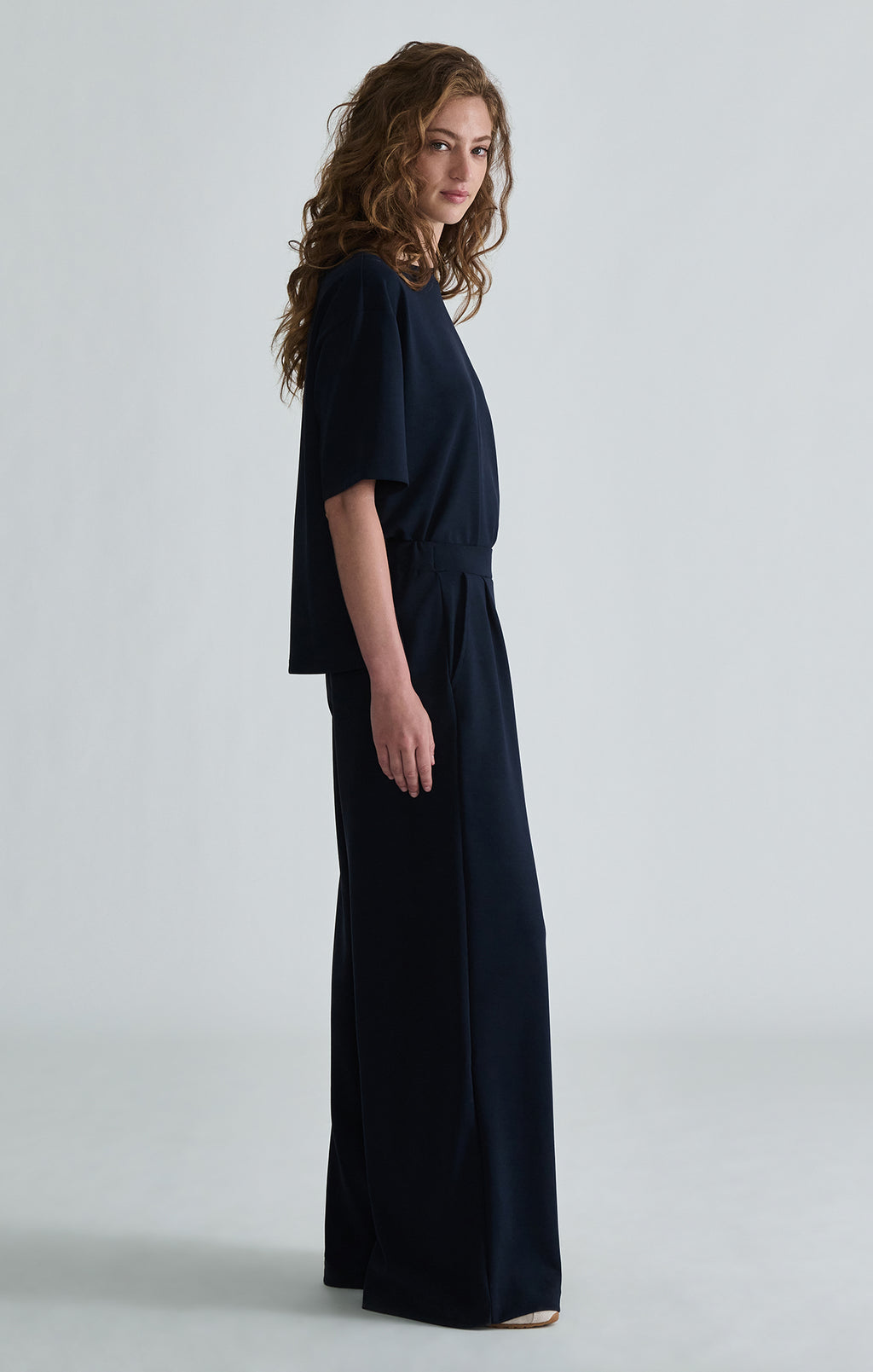 LUXE TOUCH TENCEL™ PANTS IN MEDIEVAL BLUE - Mavi Jeans