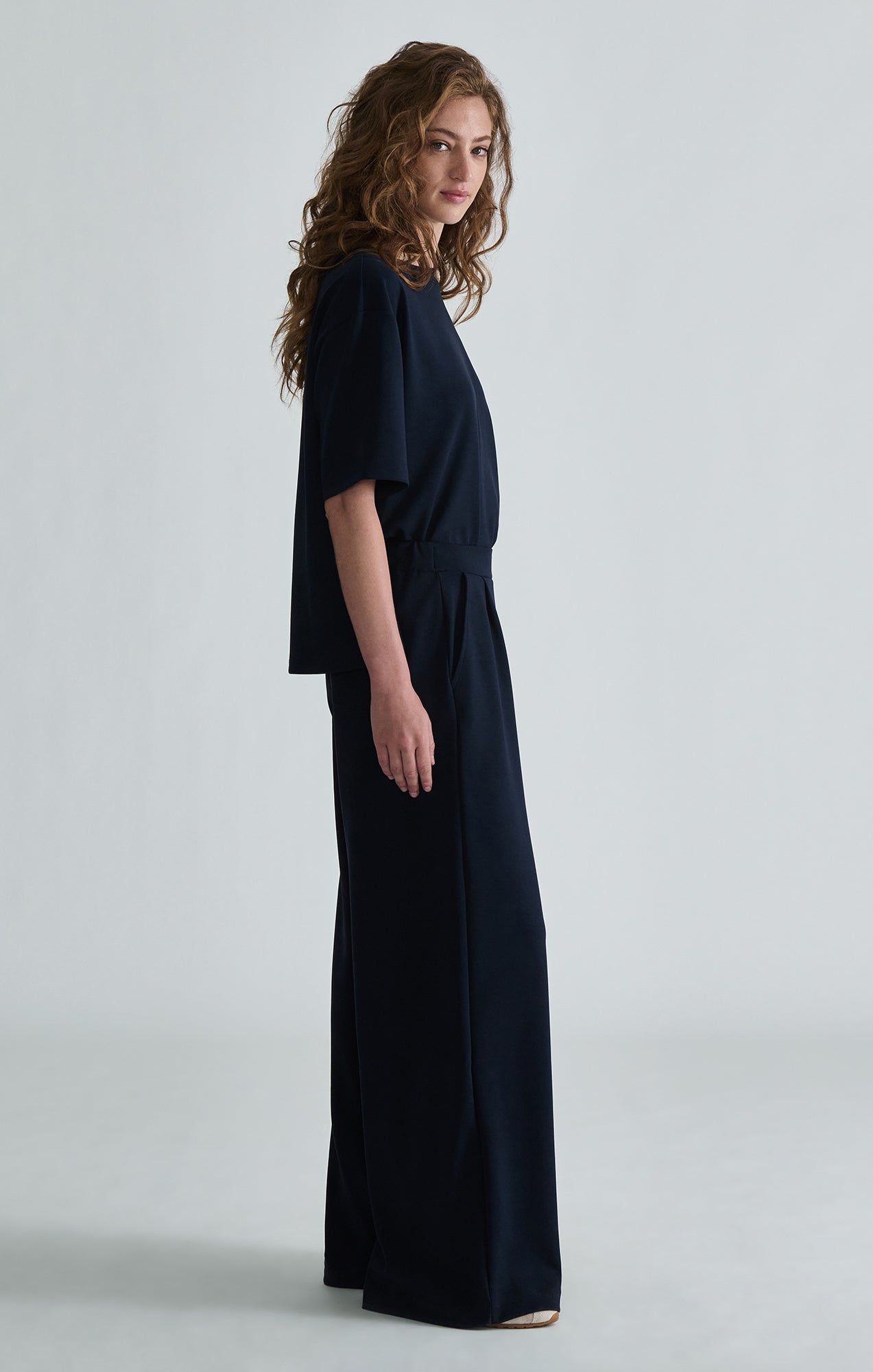 LUXE TOUCH TENCEL™ PANTS IN MEDIEVAL BLUE - Mavi Jeans