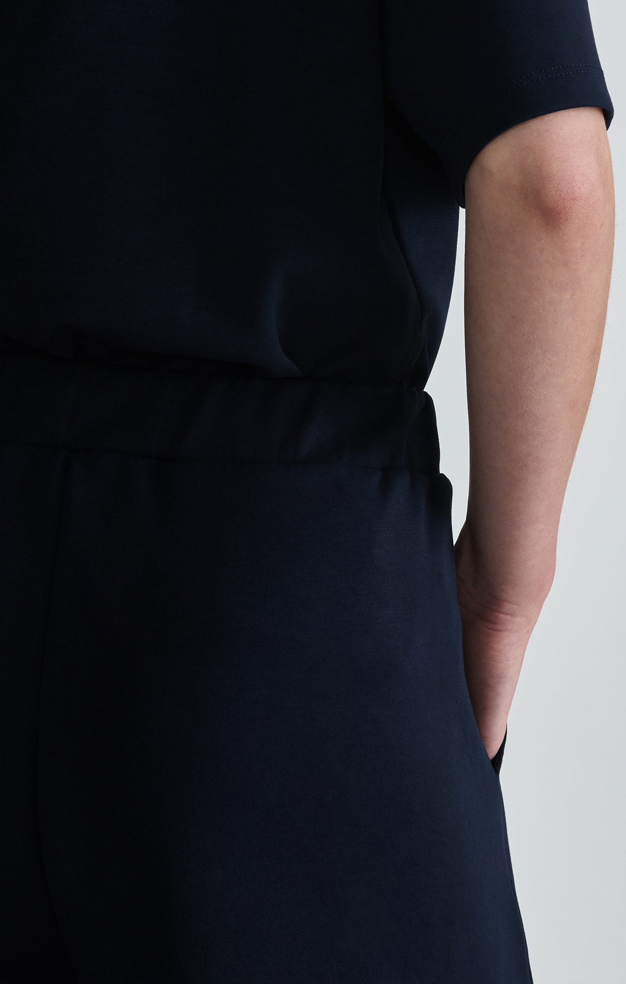 LUXE TOUCH TENCEL™ PANTS IN MEDIEVAL BLUE - Mavi Jeans