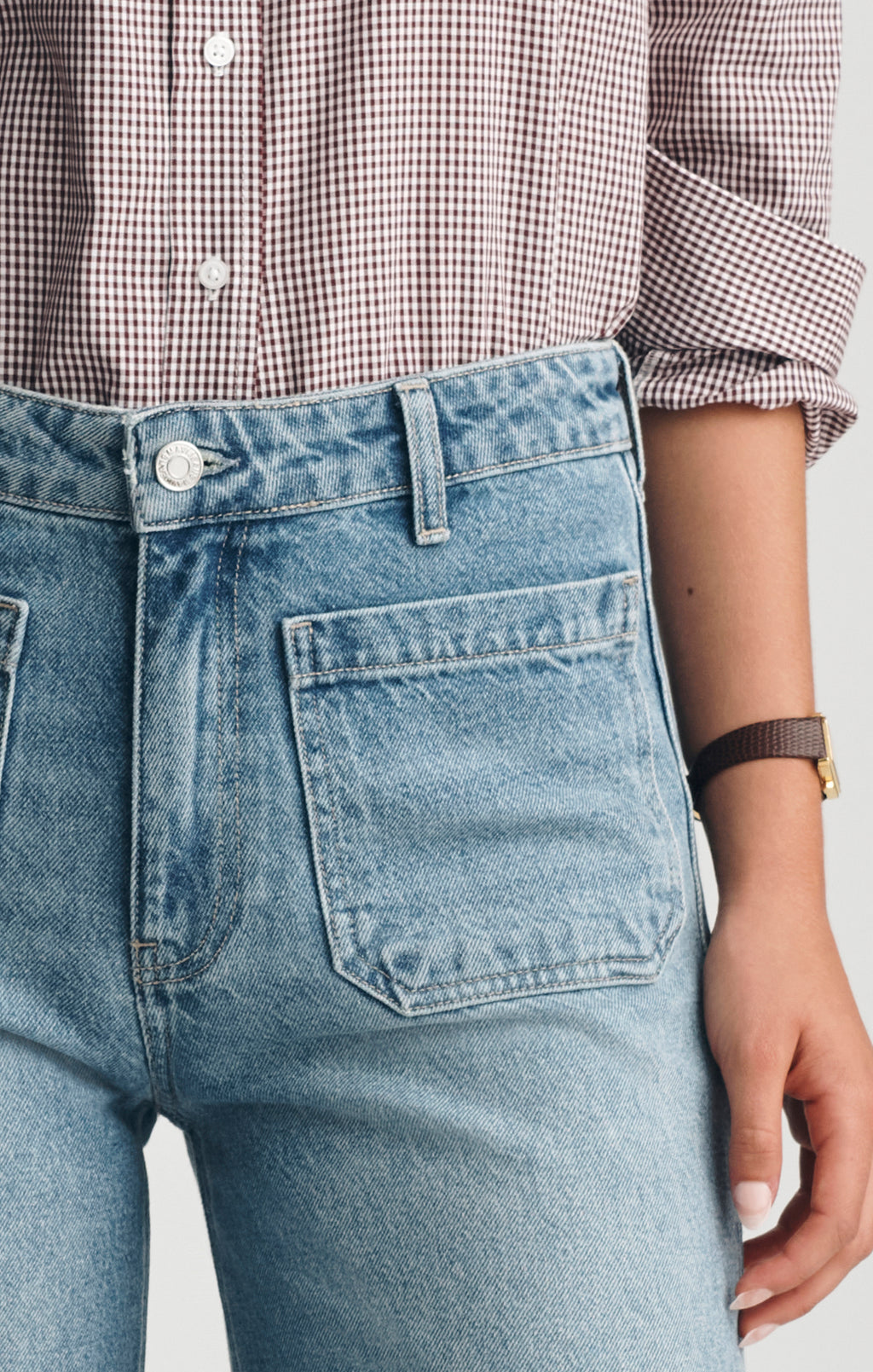 CHRISTINE WIDE LEG IN LIGHT USED CLASSIC DENIM - Mavi Jeans