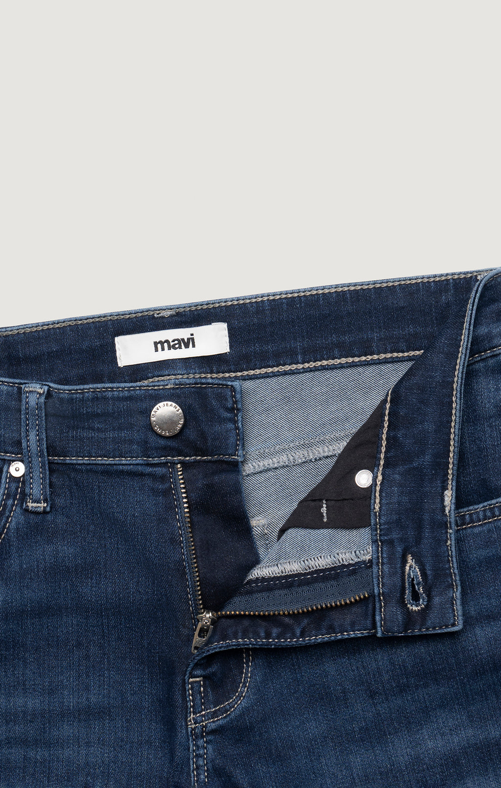 MOLLY BOOTCUT IN DEEP BRUSHED FEATHER LUXE - Mavi Jeans