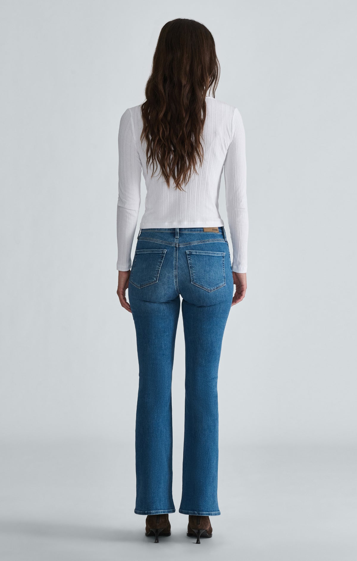 MOLLY BOOTCUT IN LIGHT BRUSHED FLEX BLUE - Mavi Jeans