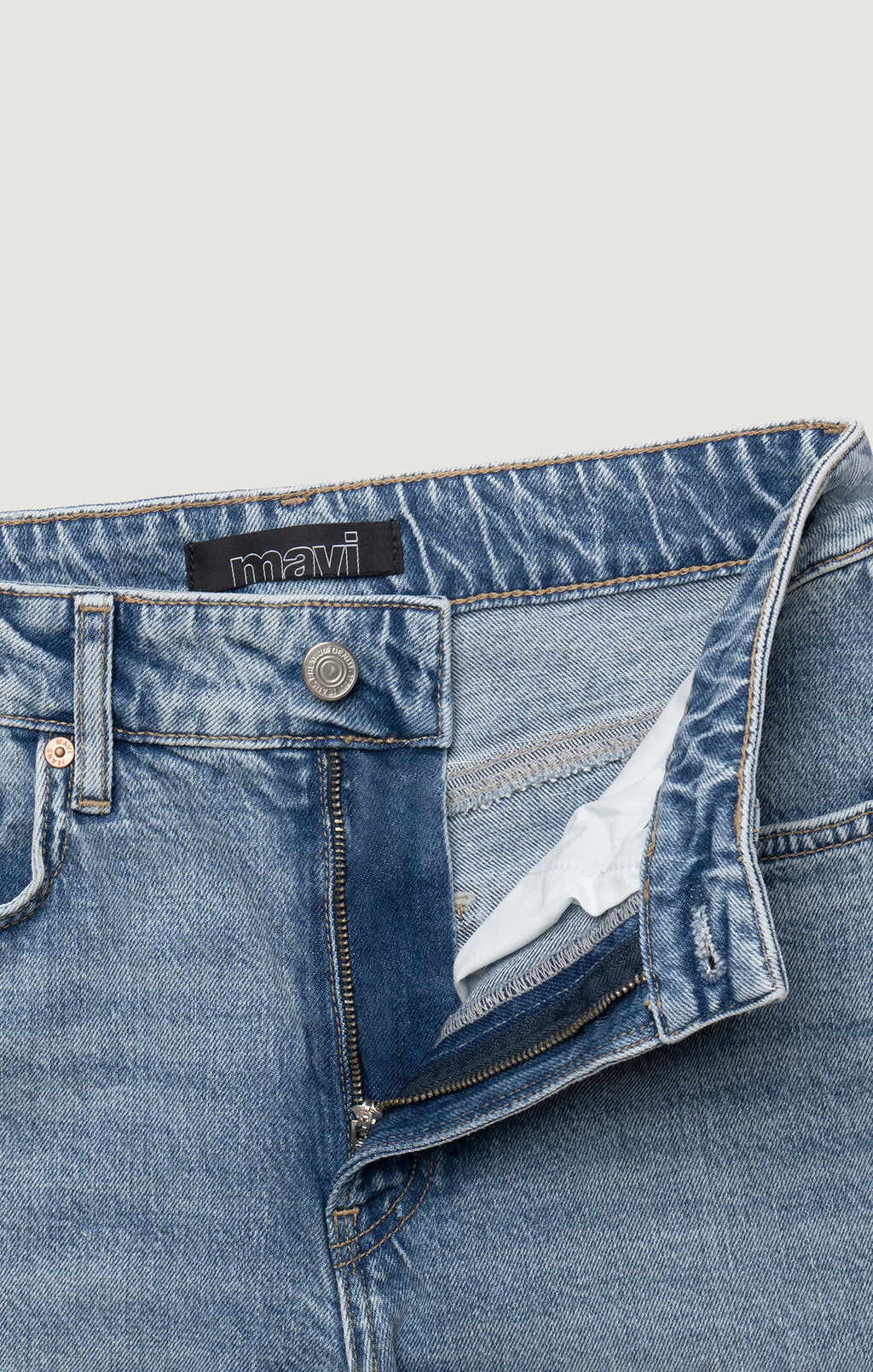 NEW YORK STRAIGHT LEG IN DARK VINTAGE CLASSIC BLUE - Mavi Jeans