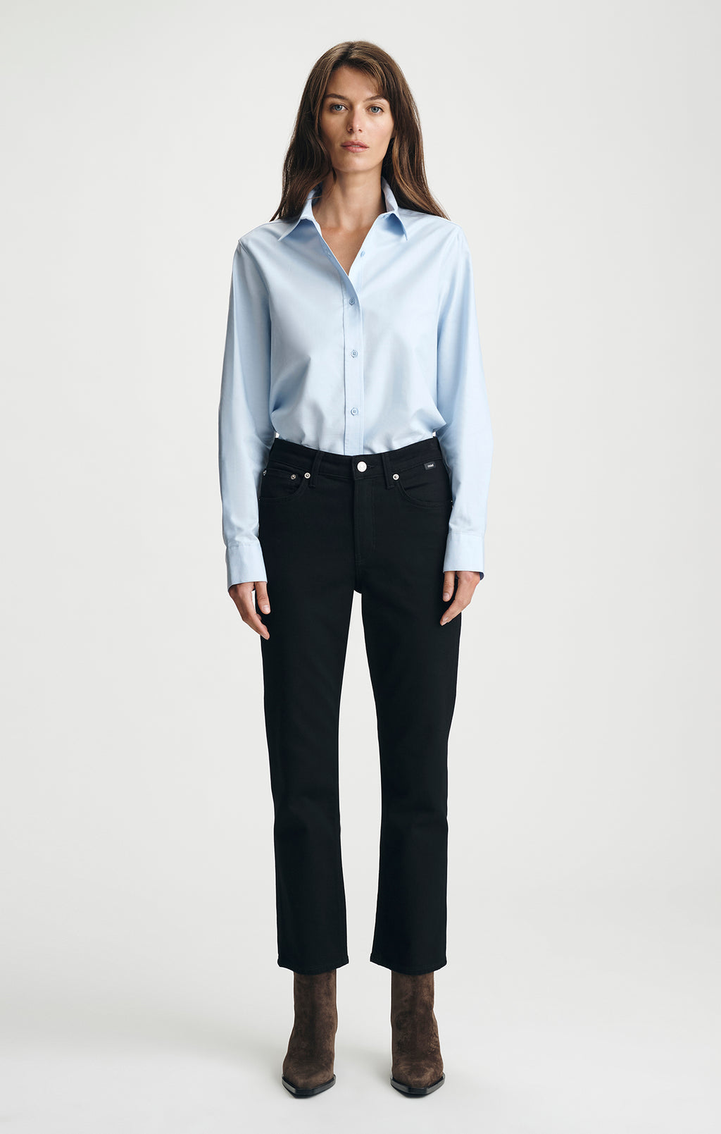 NEW YORK STRAIGHT LEG IN BLACK CLASSIC BLUE - Mavi Jeans