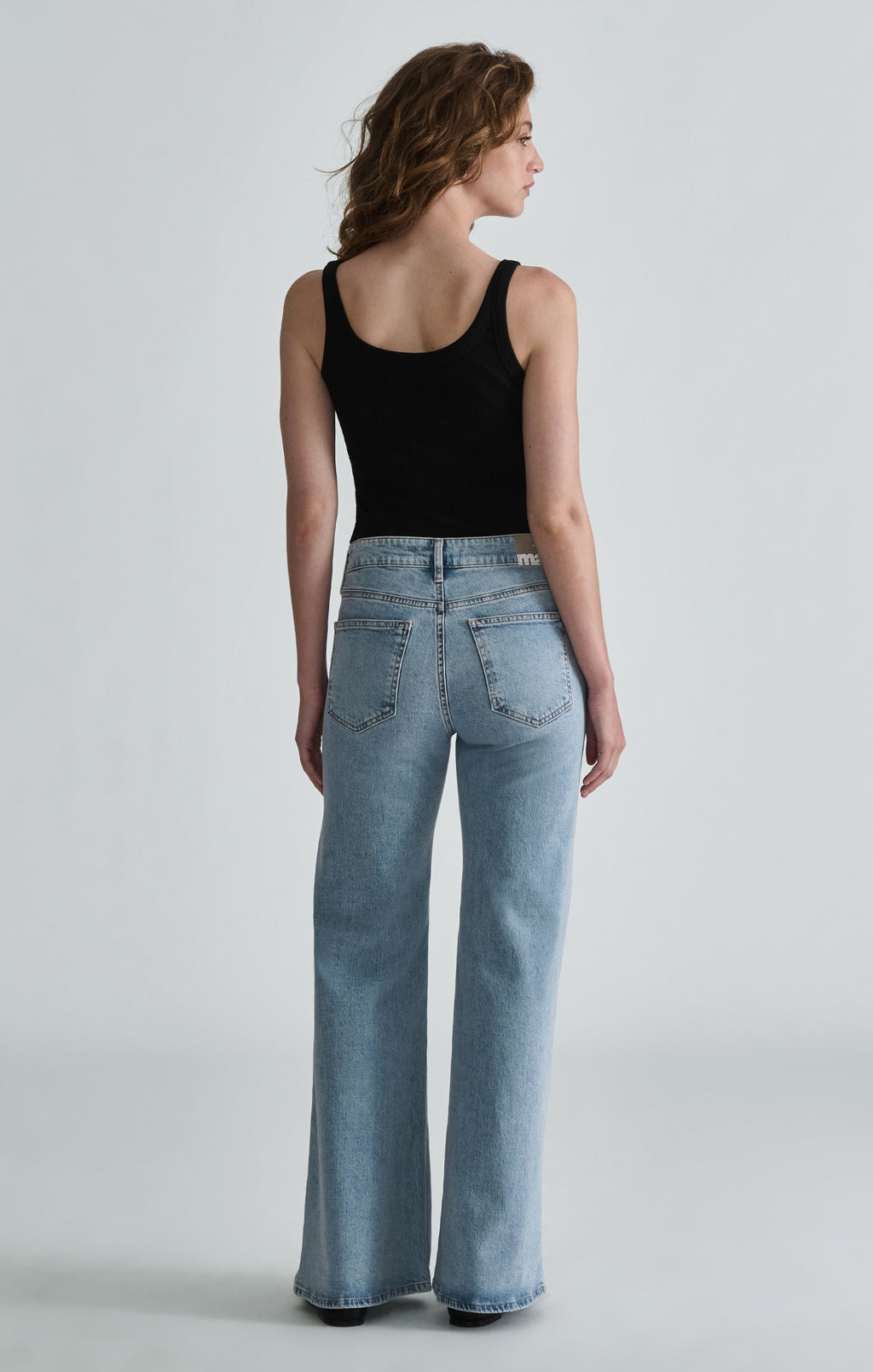 GRACE RELAXED FLARE IN BLEACHED CLASSIC BLUE - Mavi Jeans