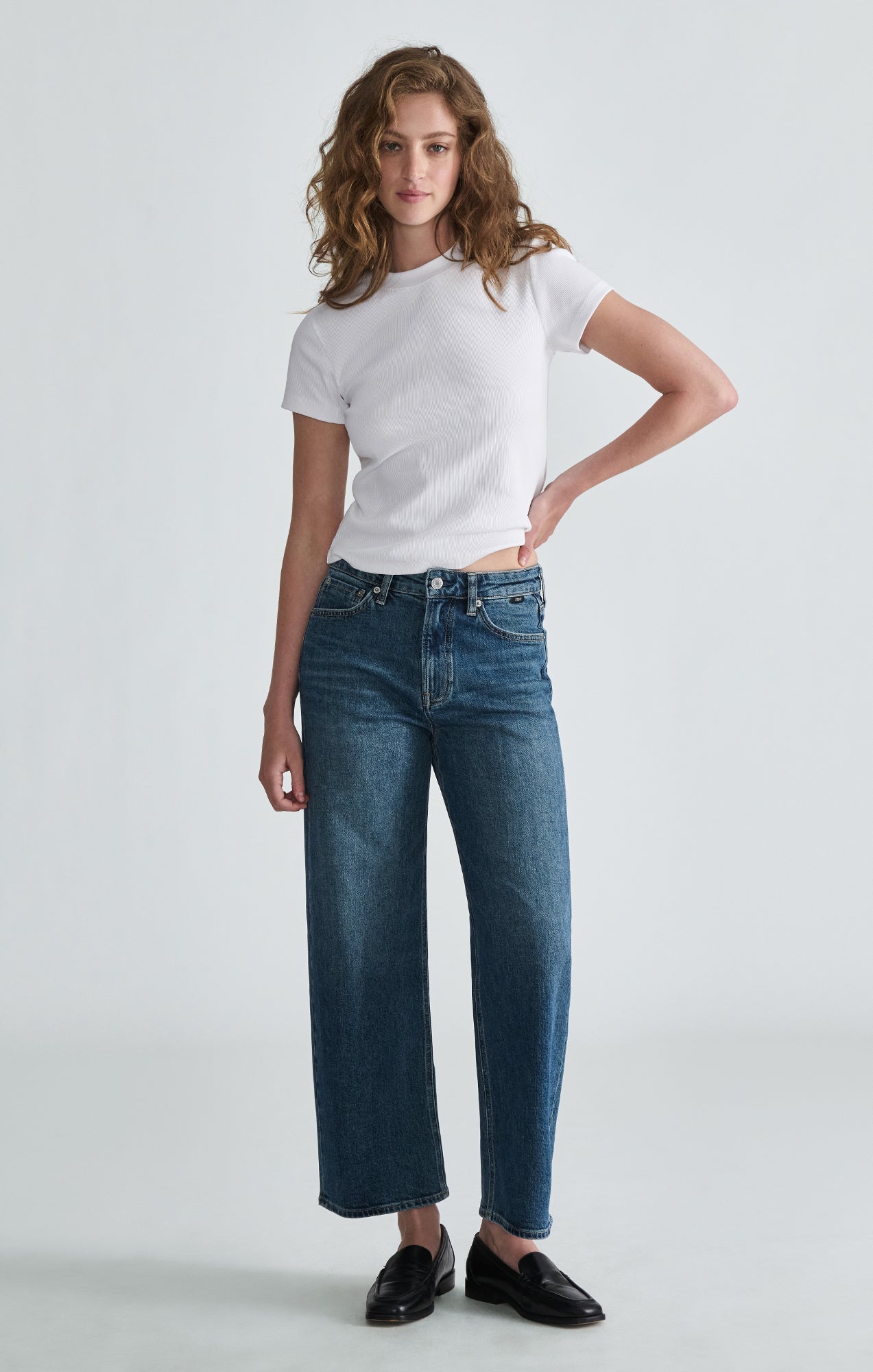GENOVA BAGGY IN DARK SHADED CLASSIC BLUE - Mavi Jeans