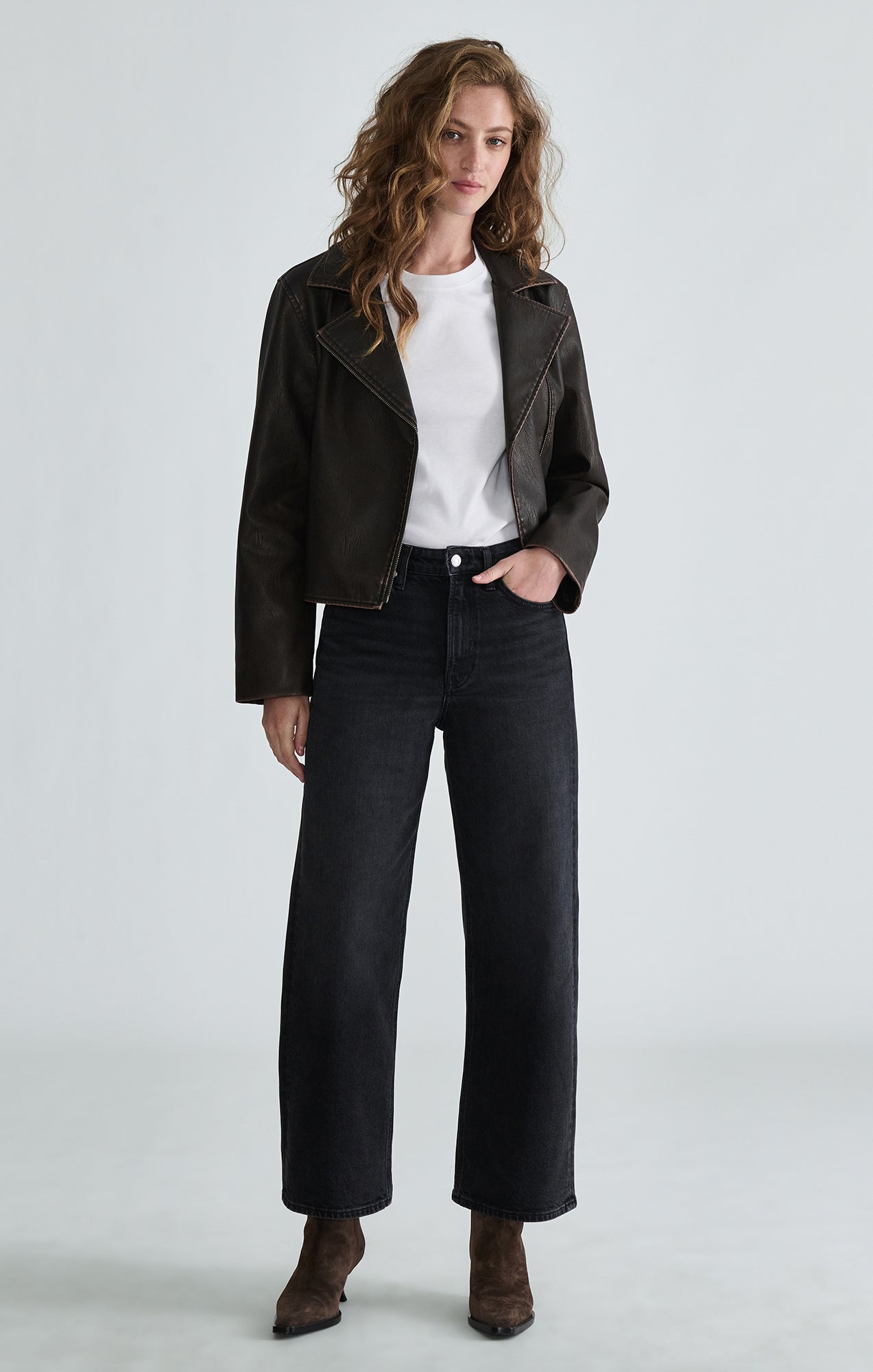 GENOVA BAGGY IN SMOKE CLASSIC BLUE - Mavi Jeans