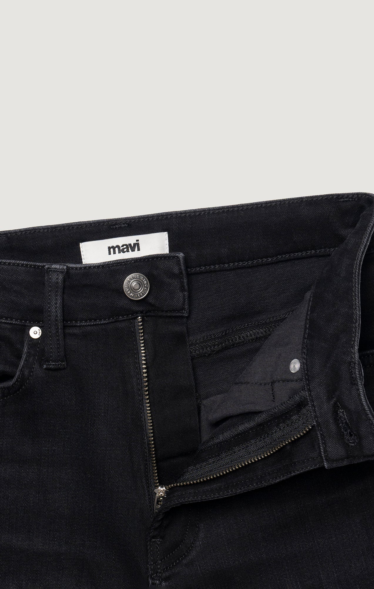KENDRA STRAIGHT LEG IN DARK SMOKE FLEX BLUE - Mavi Jeans