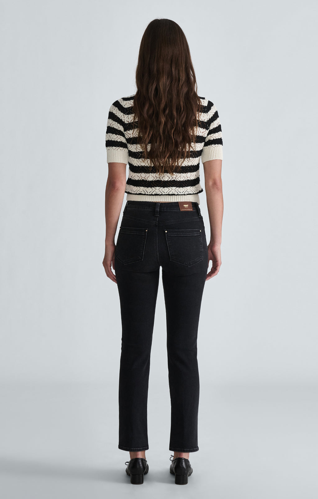KENDRA STRAIGHT LEG IN SMOKE BRUSHED GOLD PREMIUM - Mavi Jeans
