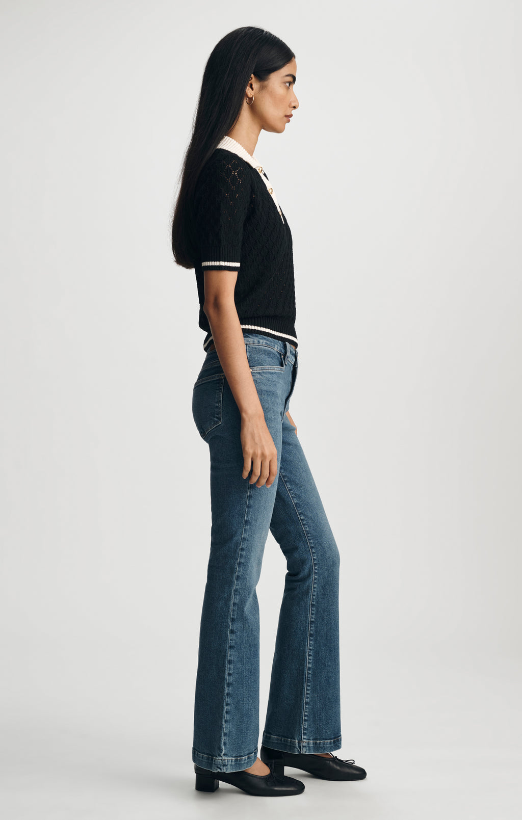 SYDNEY FLARE IN DARK SHADED GOLD PREMIUM - Mavi Jeans