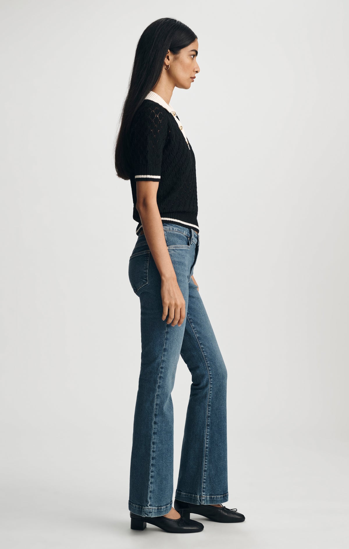SYDNEY FLARE IN DARK SHADED GOLD PREMIUM - Mavi Jeans