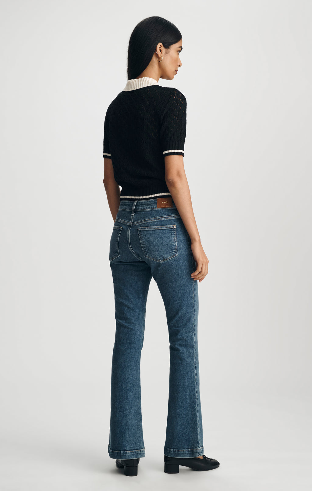 SYDNEY FLARE IN DARK SHADED GOLD PREMIUM - Mavi Jeans