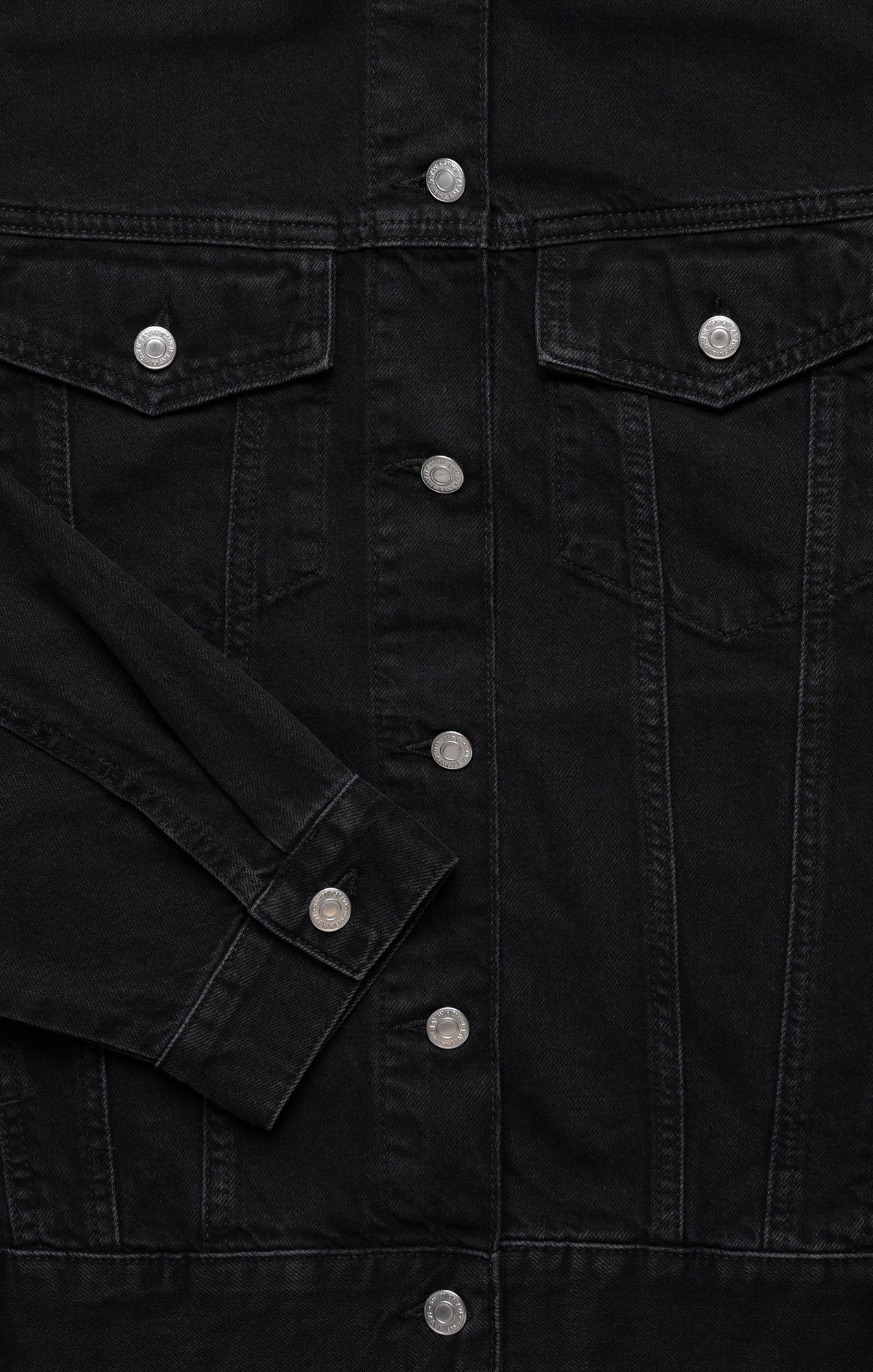 LUNA DENIM JACKET IN DARK SMOKE 90S - Mavi Jeans