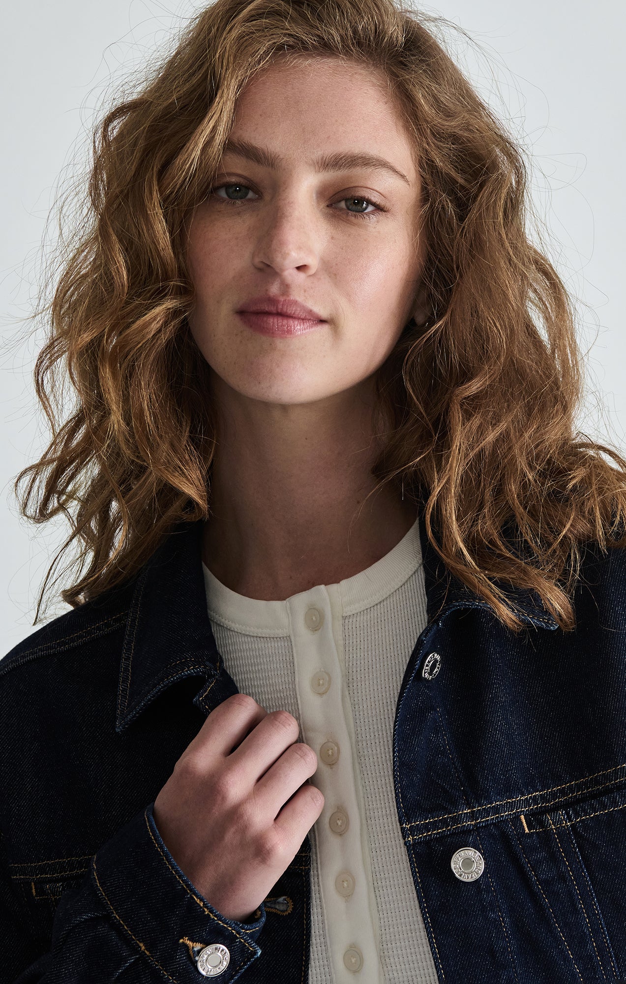 SADIE CROPPED DENIM JACKET IN NIGHT RINSE CLASSIC BLUE - Mavi Jeans