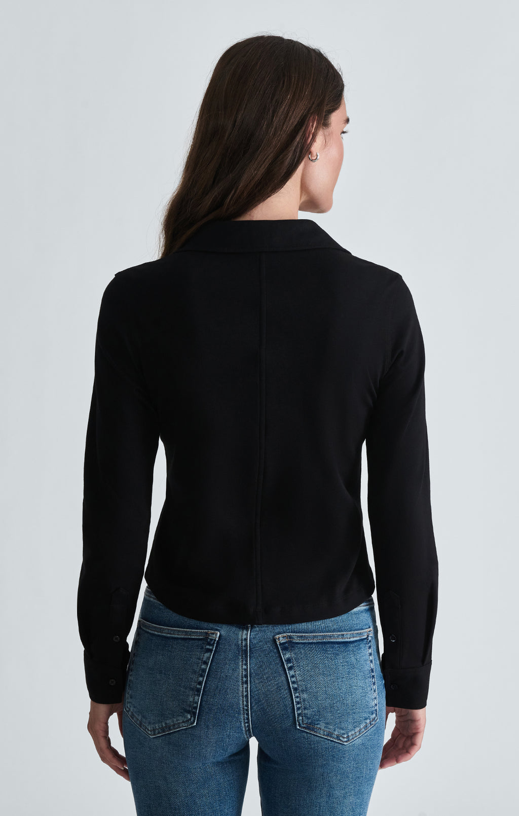 LONG SLEEVE SHIRT IN BLACK - Mavi Jeans
