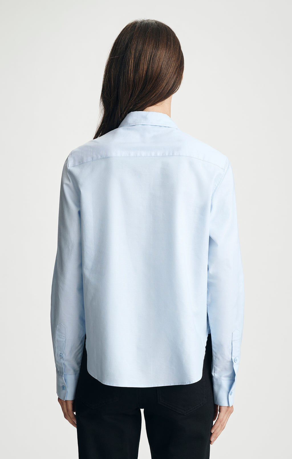 TENCEL™ BUTTON-UP SHIRT IN CASHMERE BLUE - Mavi Jeans