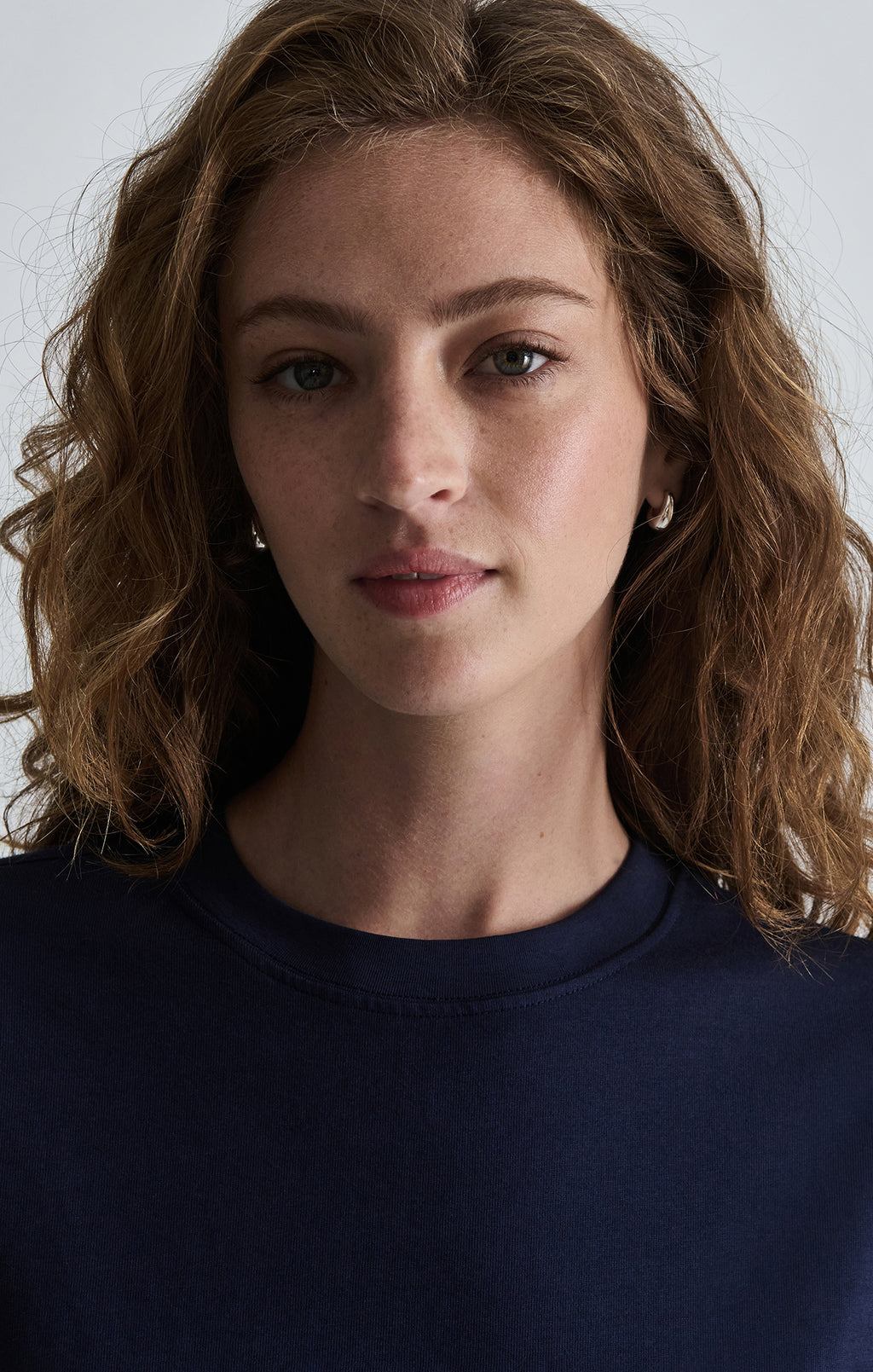 OVERSIZED CREW NECK T-SHIRT IN NAVAL ACADEMY - Mavi Jeans