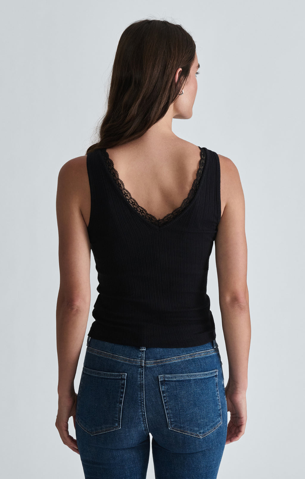 STRAP FASHION JERSEY IN BLACK - Mavi Jeans