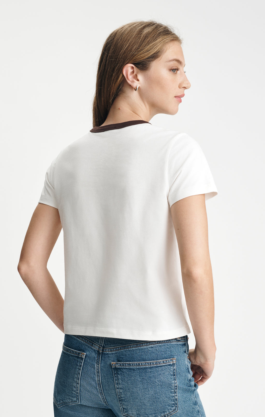 LOVE GRAPHIC T-SHIRT IN WHITE ALYSSUM - Mavi Jeans