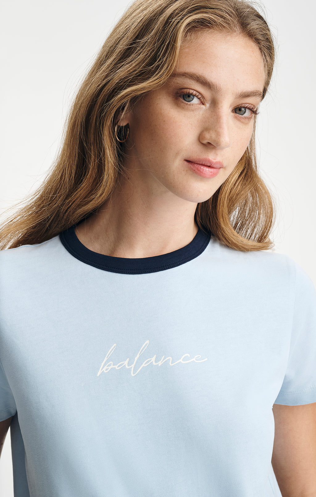 BALANCE GRAPHIC T-SHIRT IN KENTUCKY BLUE - Mavi Jeans