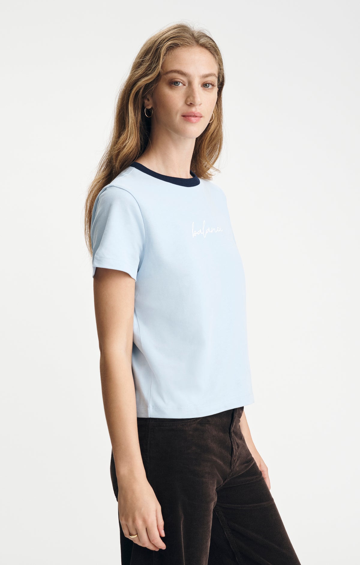 BALANCE GRAPHIC T-SHIRT IN KENTUCKY BLUE - Mavi Jeans