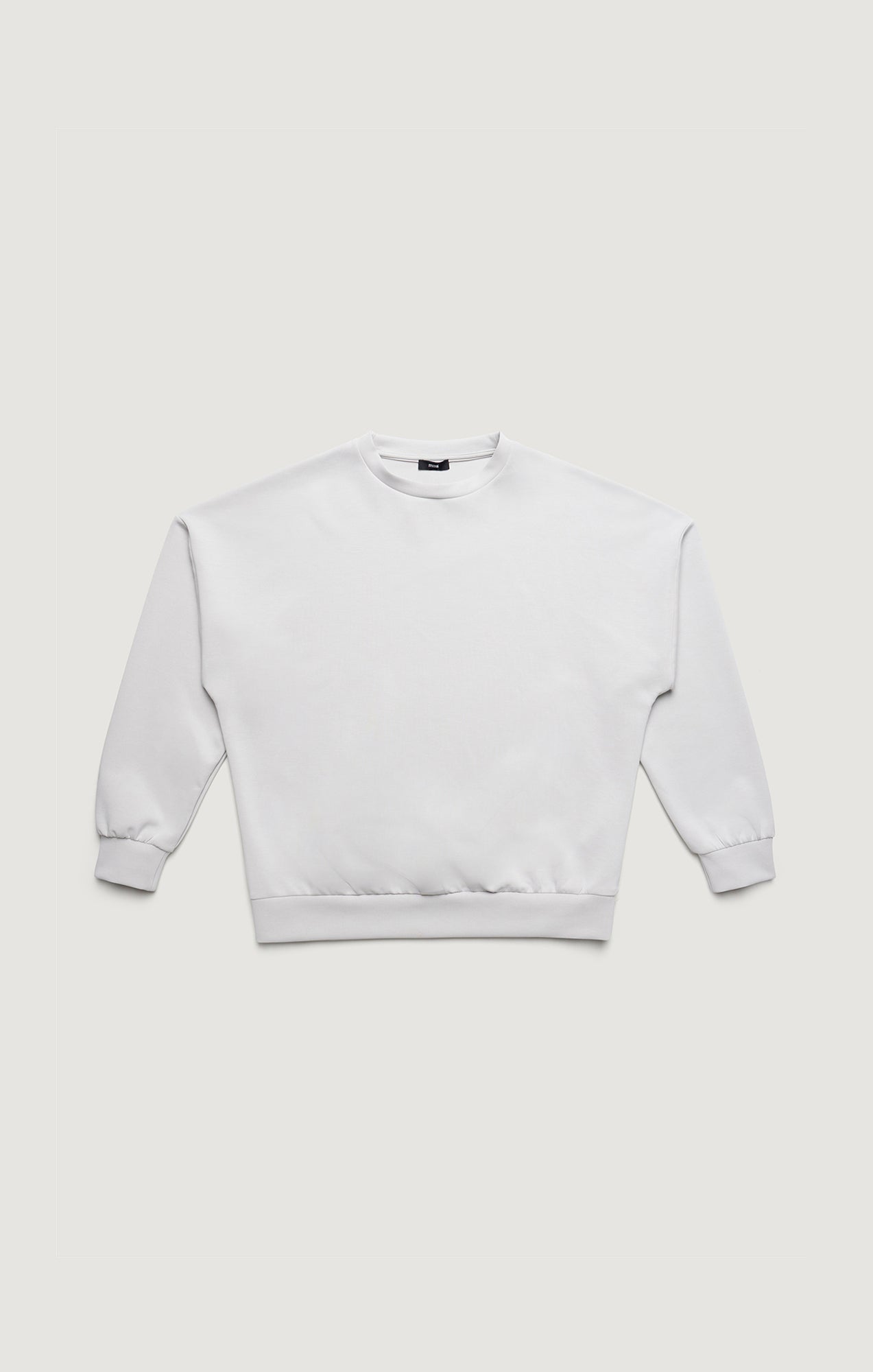 LUXE TOUCH TENCEL™ SWEATSHIRT IN GRAY VIOLET