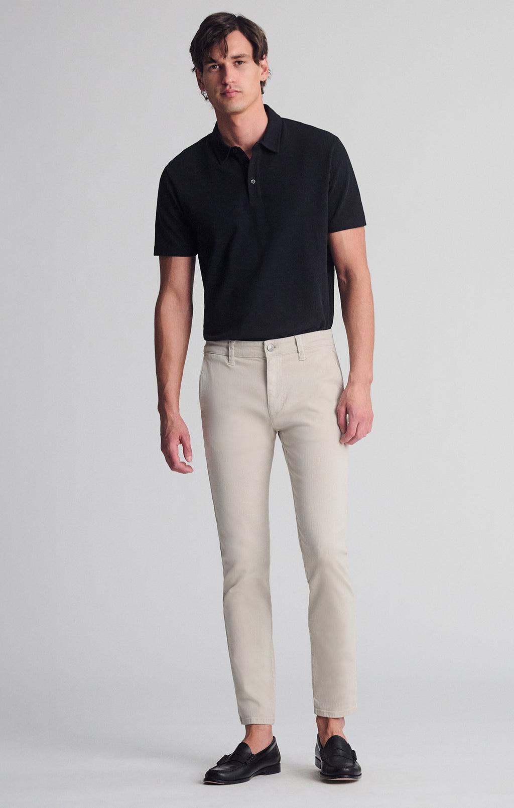 MILTON SLIM STRAIGHT CHINO IN VANILLA LUXE TWILL - Mavi Jeans
