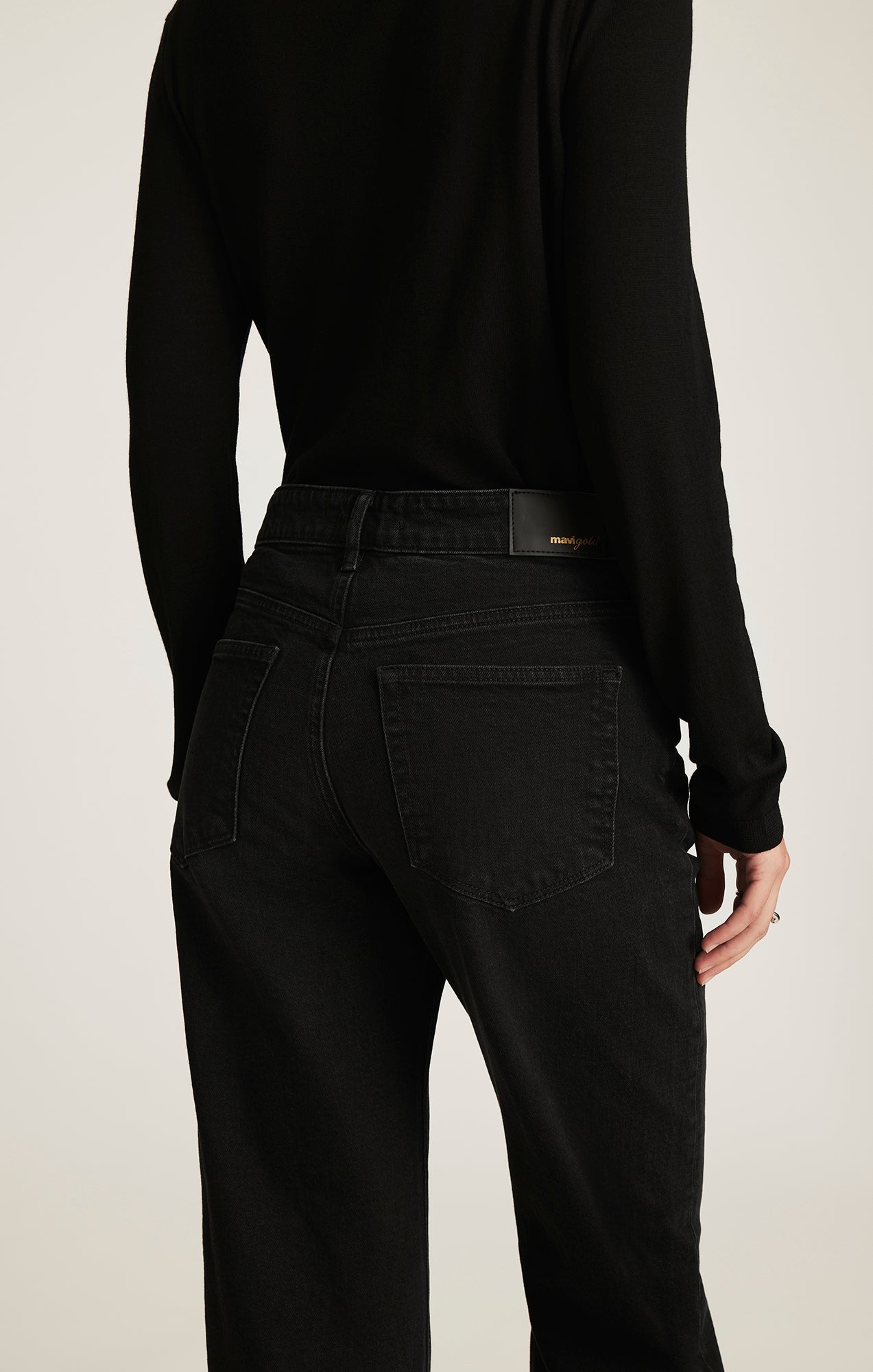 TAYLOR STRAIGHT LEG IN DARK SMOKE GOLD PREMIUM - Mavi Jeans