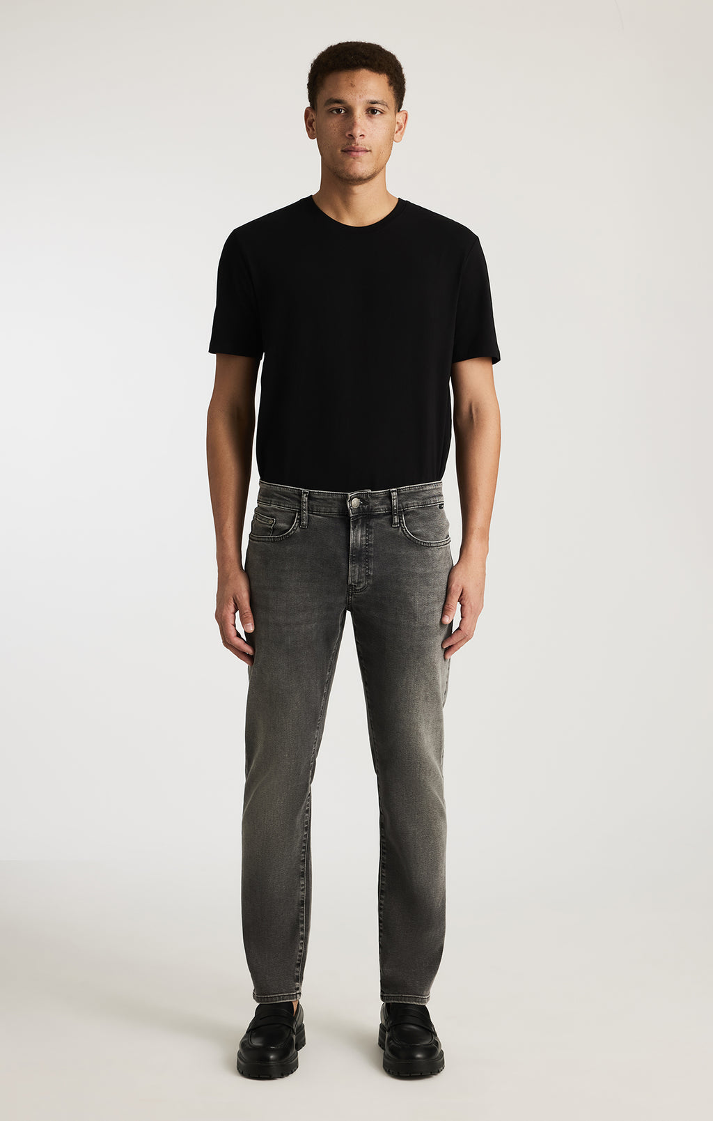 MARCUS SLIM STRAIGHT LEG IN MID SMOKE SUPERMOVE