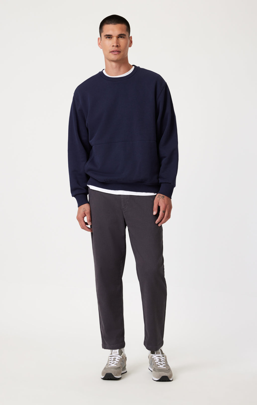 RYDER SLIM STRAIGHT LEG IN STEEL ATHLETIC - Mavi Jeans