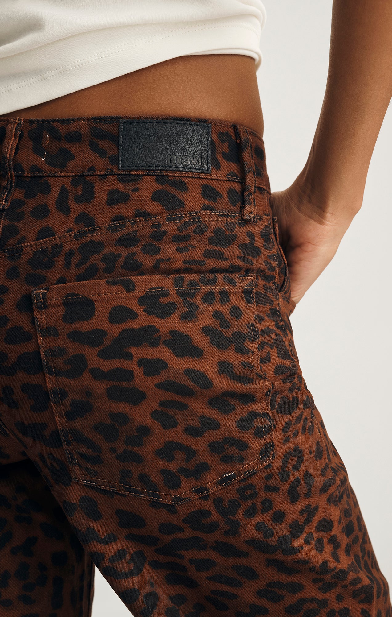 NICA BARREL IN BROWN CITA DENIM - Mavi Jeans