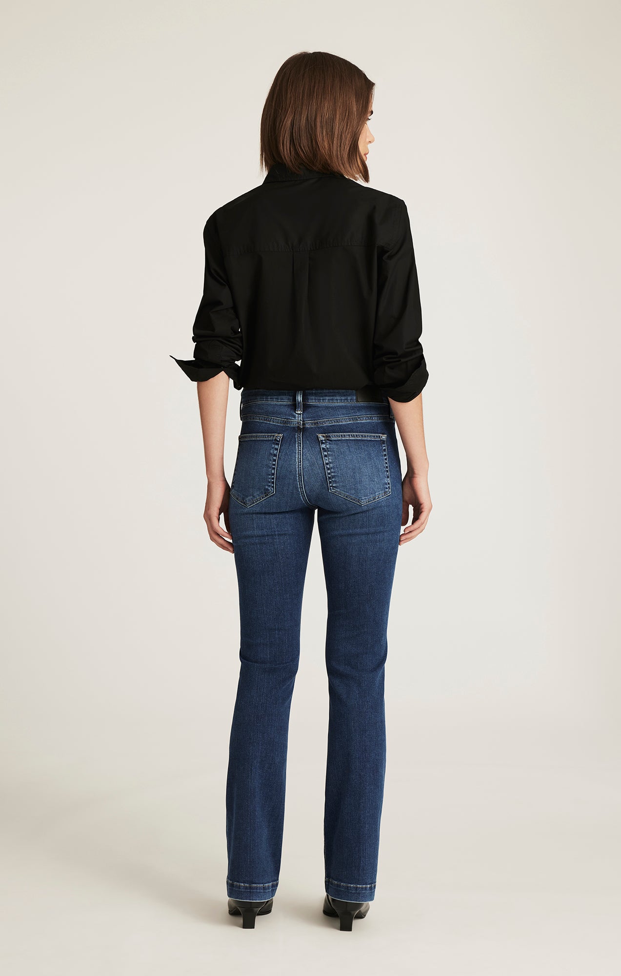 VICKY BOOTCUT IN DARK BRUSHED FEATHER LUXE - Mavi Jeans