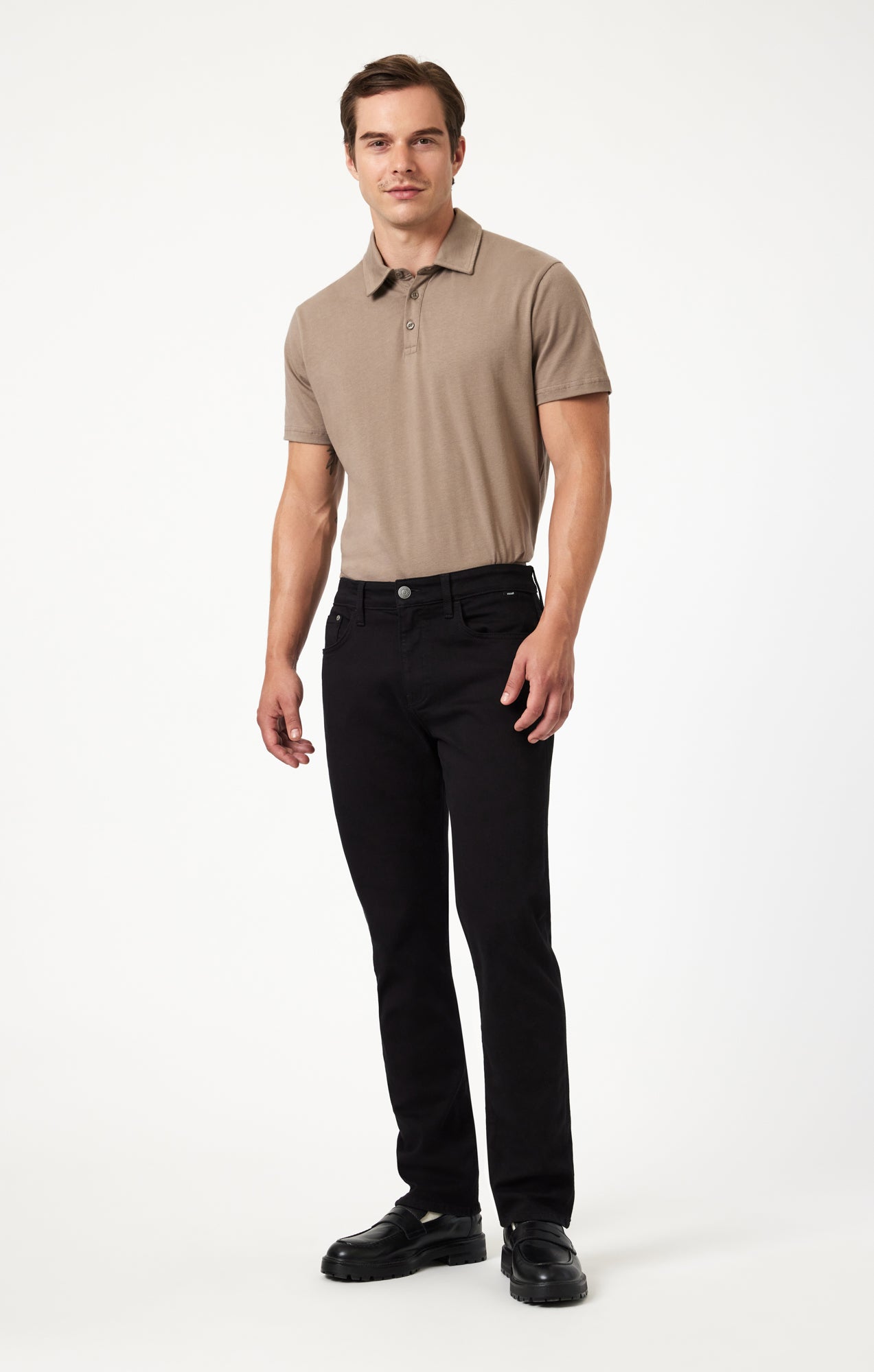 JAKE SLIM LEG IN BLACK FEATHER BLUE - Mavi Jeans