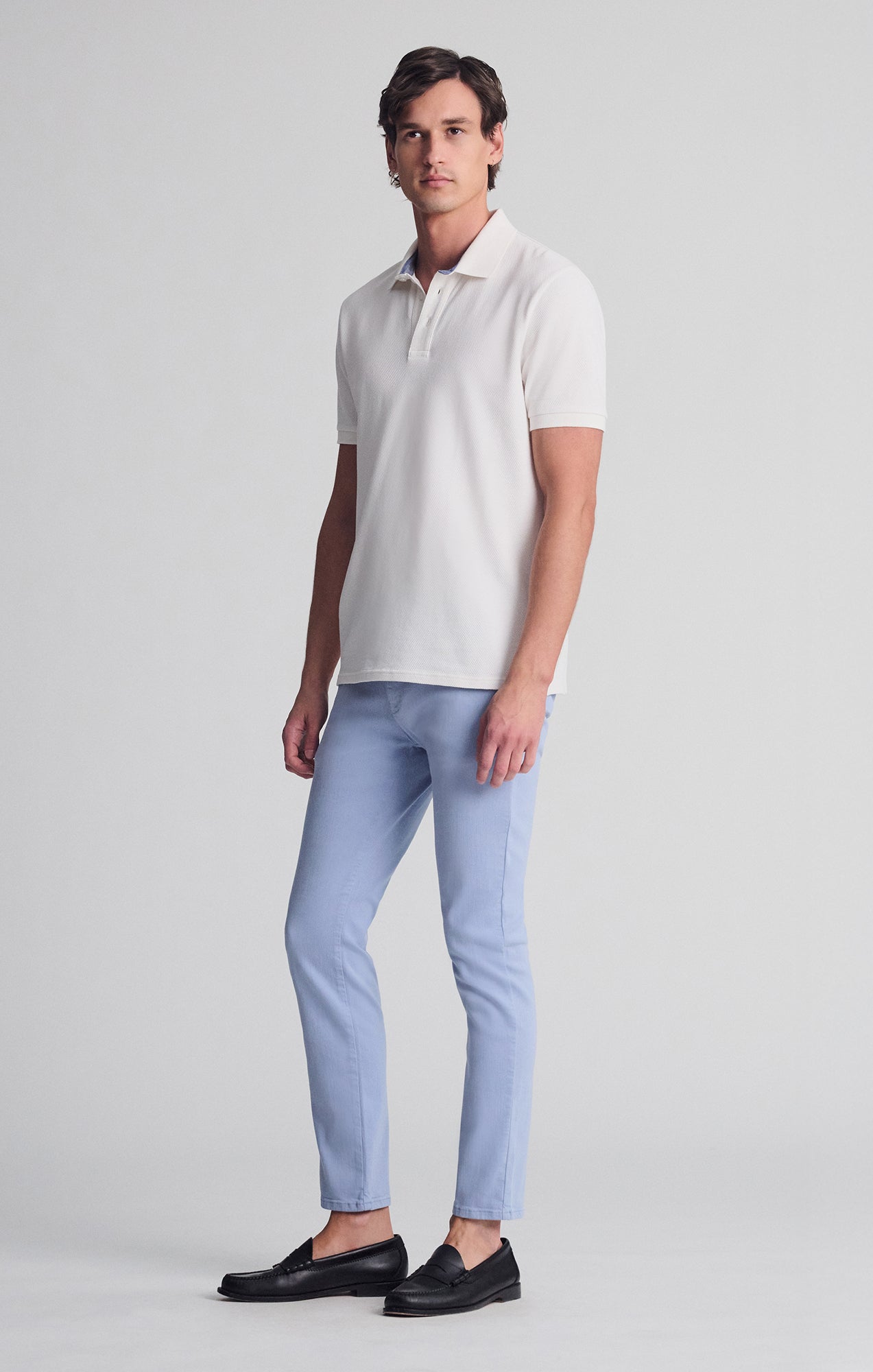 MILTON SLIM STRAIGHT CHINO IN MOUNTAIN SPRING LUXE TWILL - Mavi Jeans