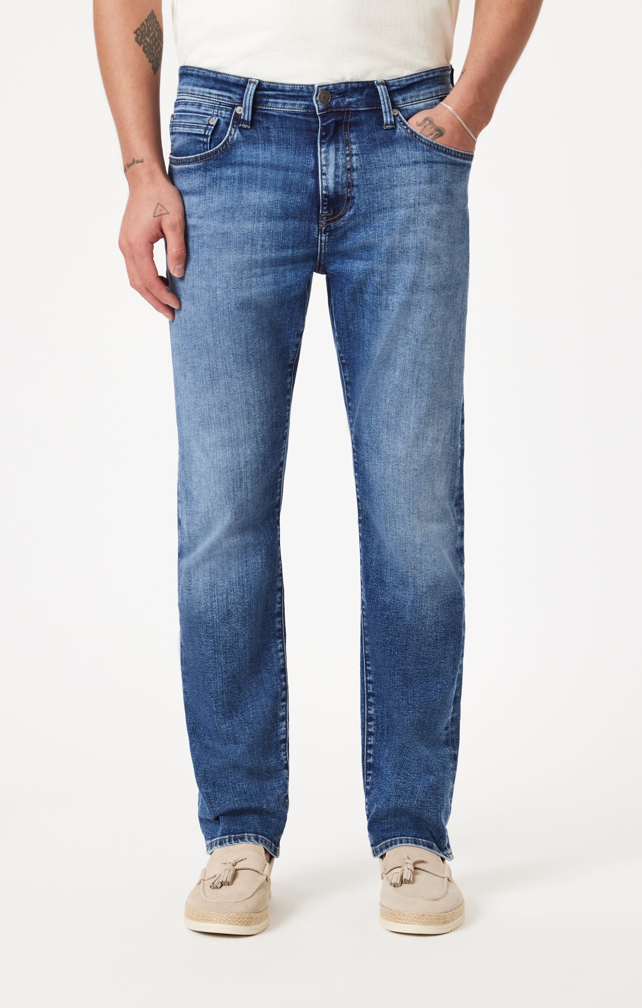 ZACH STRAIGHT LEG IN MID WILLIAMSBURG - Mavi Jeans