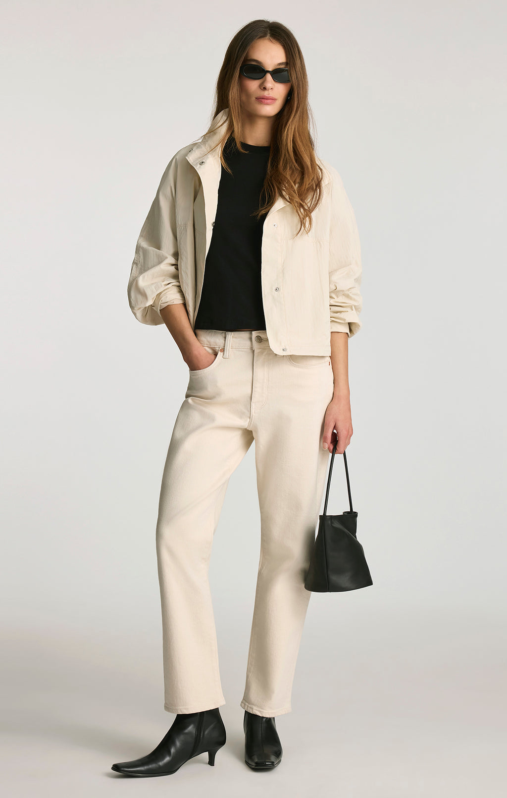 NEW YORK STRAIGHT LEG IN NATURAL ECRU DENIM - Mavi Jeans