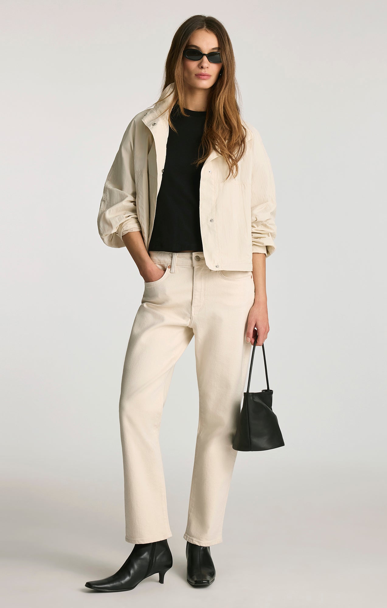 NEW YORK STRAIGHT LEG IN NATURAL ECRU DENIM