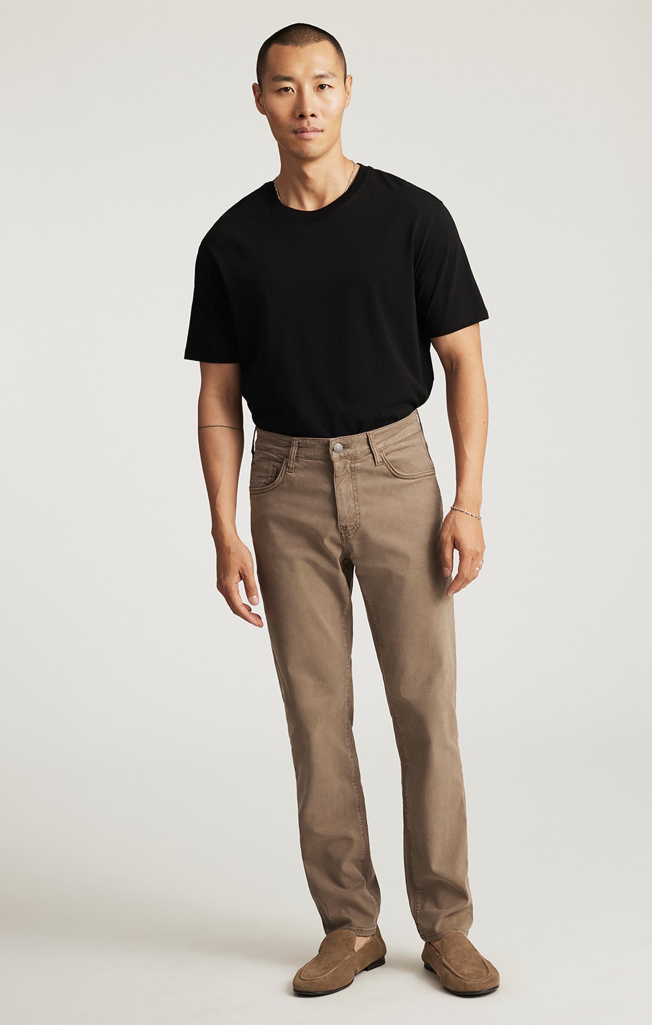 STEVE ATHLETIC FIT IN TIMBER LUXE TWILL - Mavi Jeans
