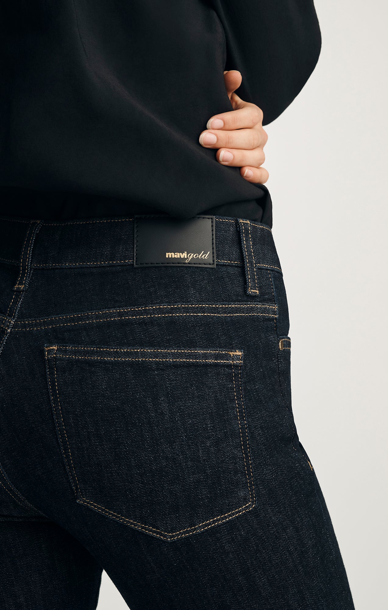 SYDNEY FLARE IN RINSE GOLD PREMIUM