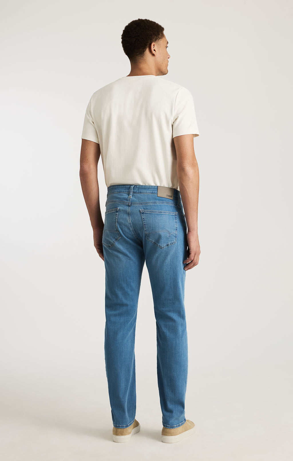 JAKE SLIM LEG IN LIGHT BRUSHED FEATHER BLUE