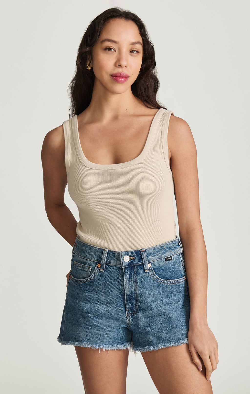 ROSIE BOYFRIEND SHORTS IN DARK 90'S - Mavi Jeans