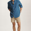 NATE SHORTS IN KHAKI CASUAL TWILL - Mavi Jeans