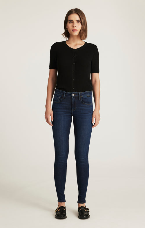 ADRIANA SKINNY IN DARK SUPERSOFT - Mavi Jeans