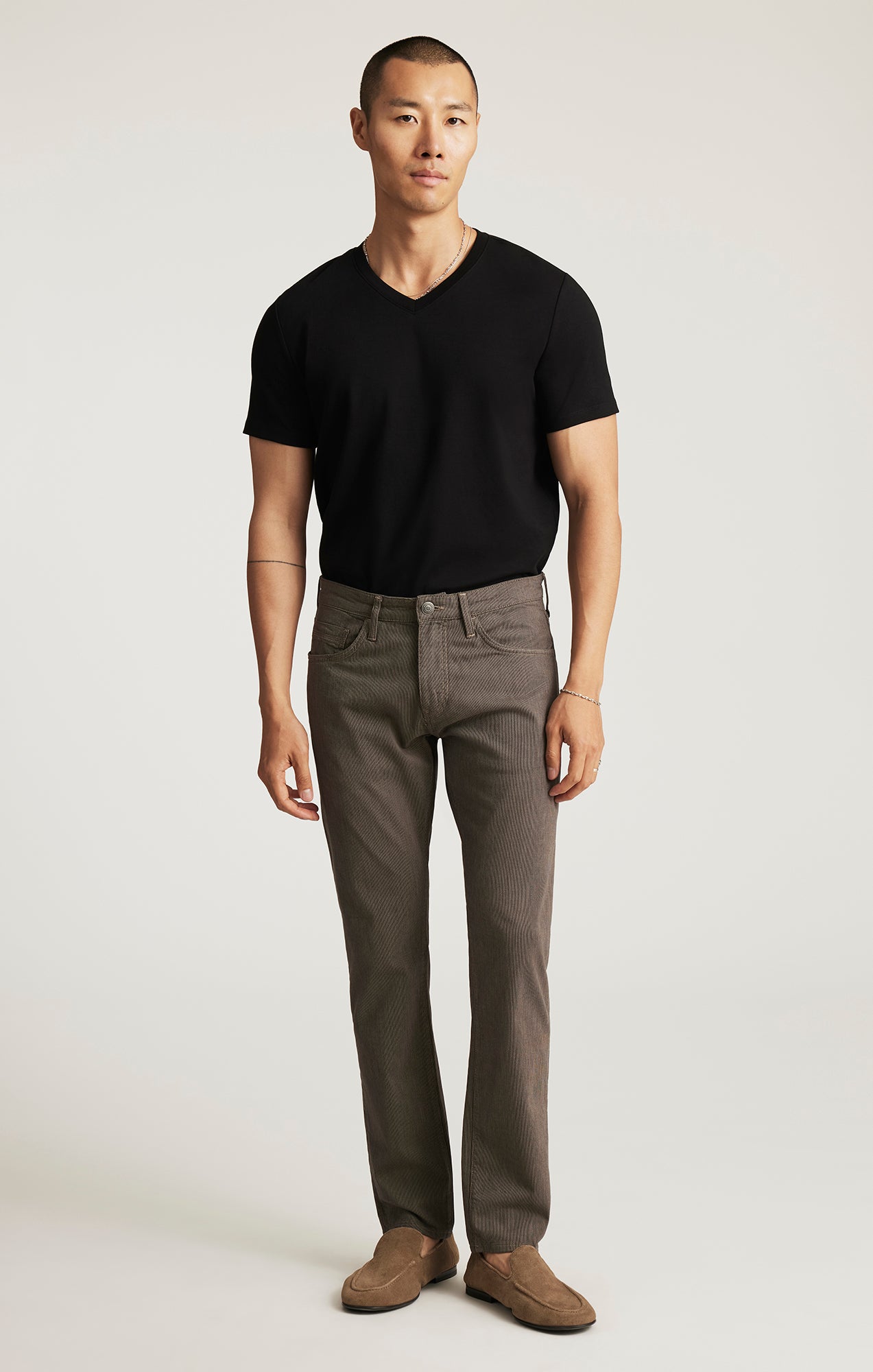 JAKE SLIM LEG IN BRINDLE STRIPE - Mavi Jeans