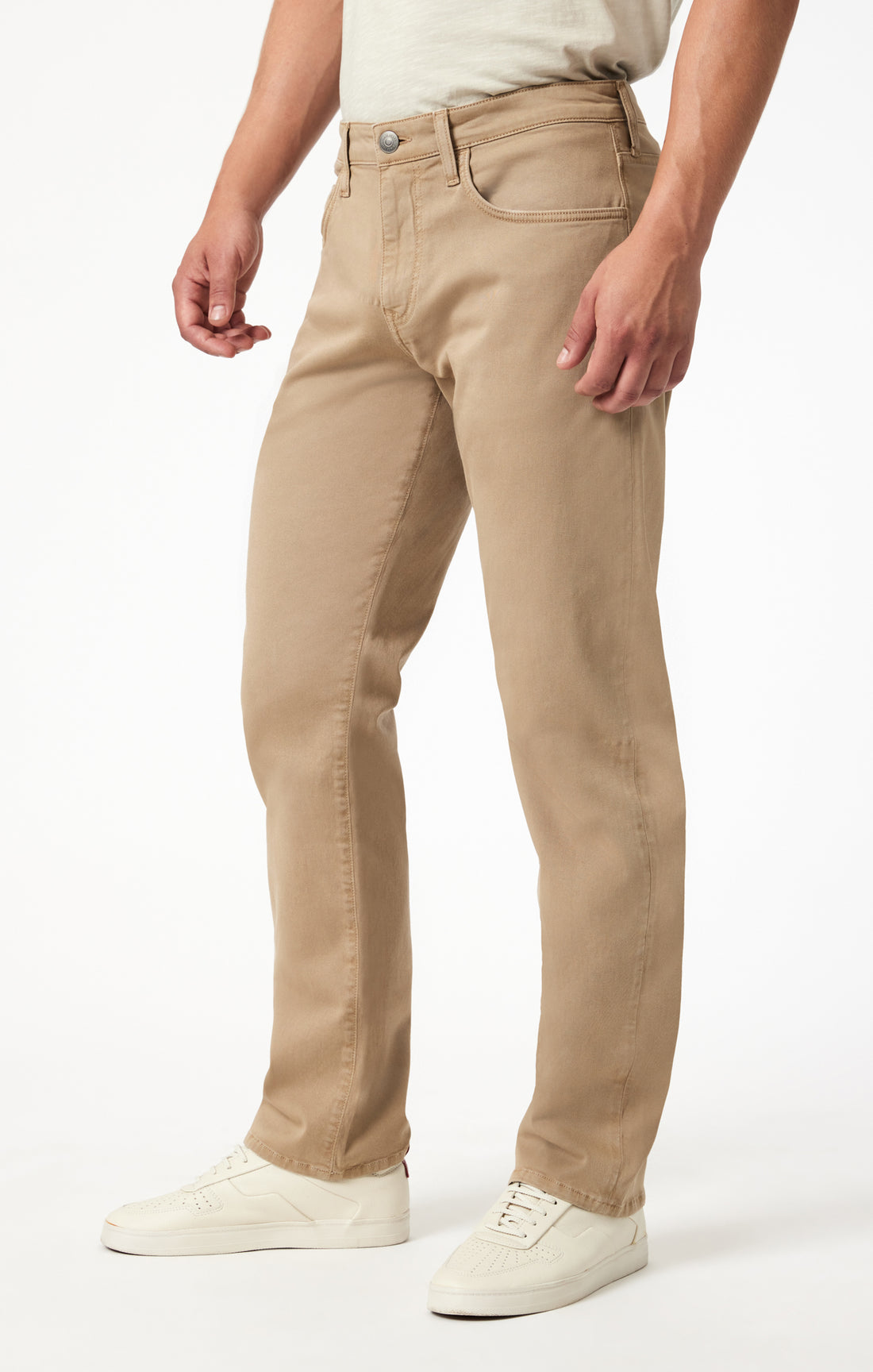 Mavi Men's Zach Straight Leg In Khaki Casual Twill