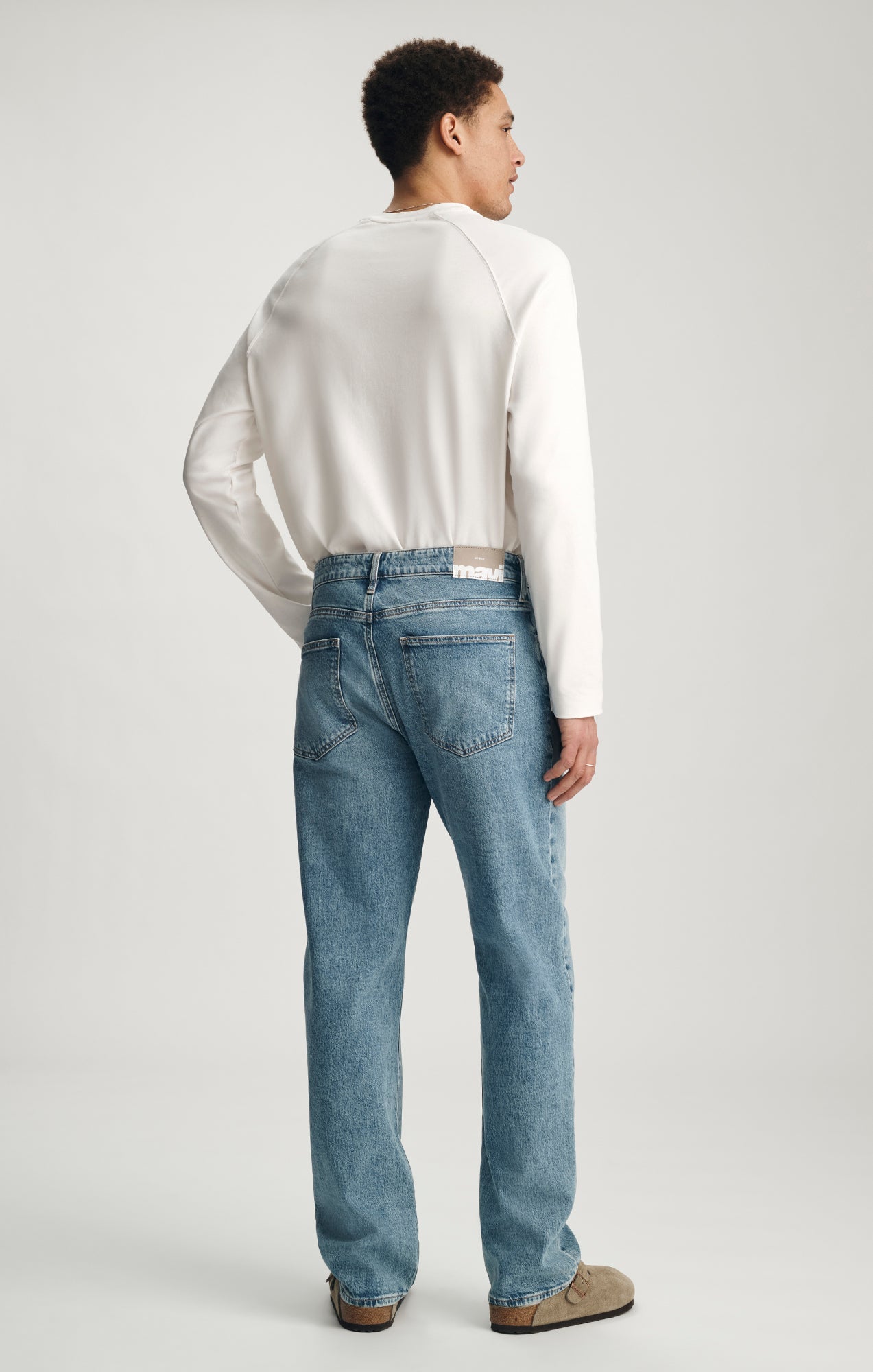 MARCEL LOOSE STRAIGHT LEG IN LIGHT BRUSHED CLASSIC BLUE - Mavi Jeans