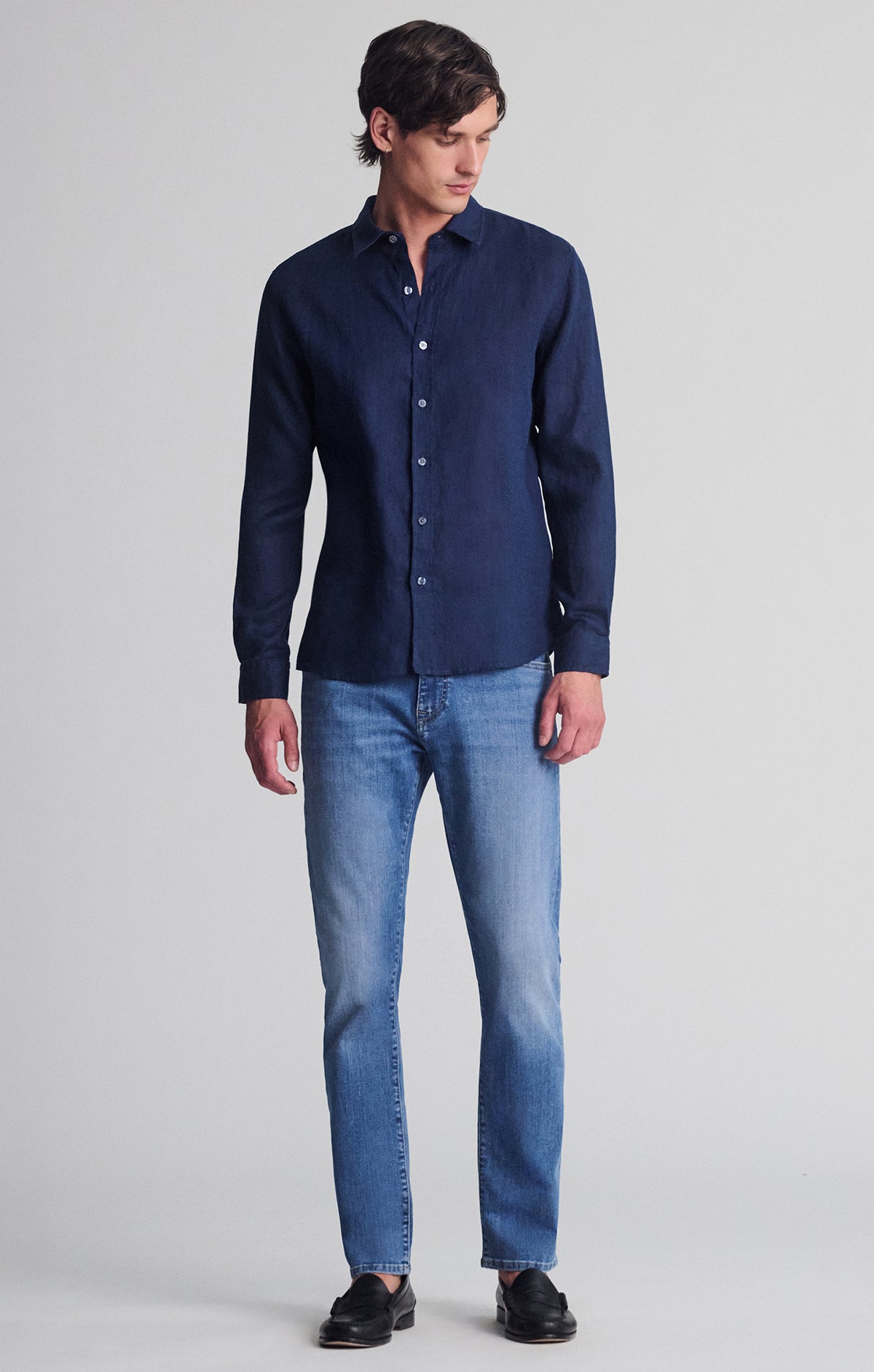 JAKE SLIM LEG IN MID SHADED WILLIAMSBURG - Mavi Jeans