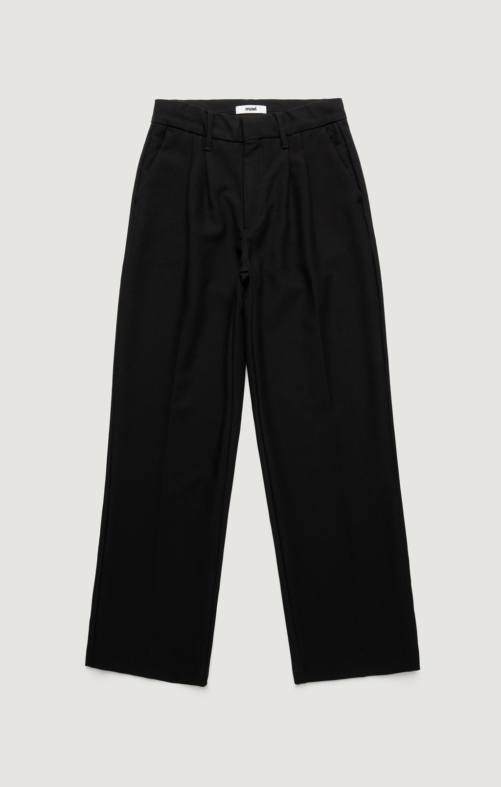 CHARLOTTE WIDE LEG IN BLACK SMART TWILL - Mavi Jeans