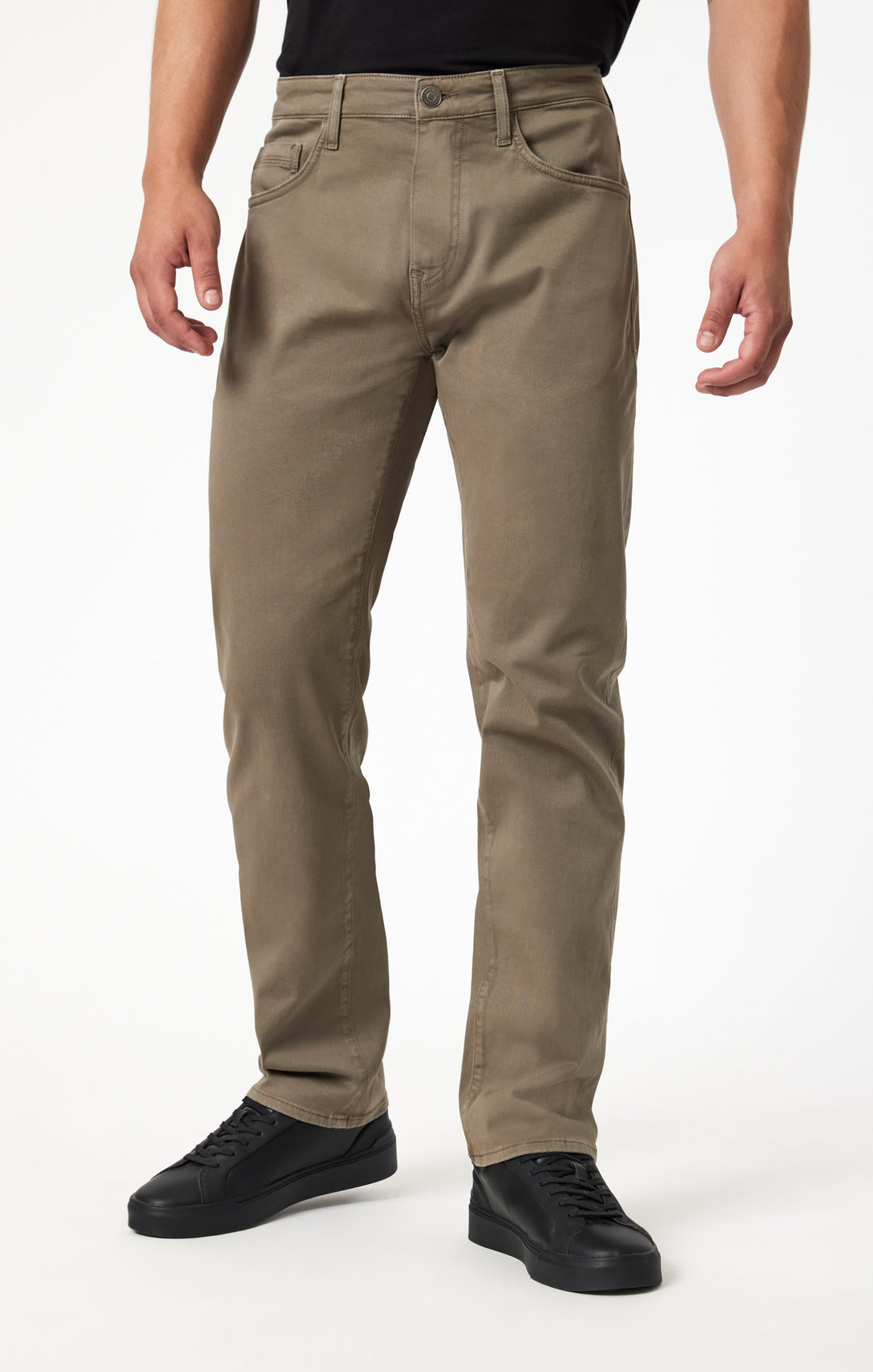 Mavi Men's Zach Straight Leg In Olive Casual Twill